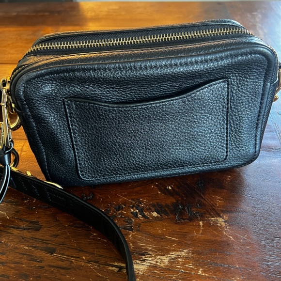 MARC JACOBS The Softshot Black Leather Crossbody Camera Bag - Picture 3 of 14